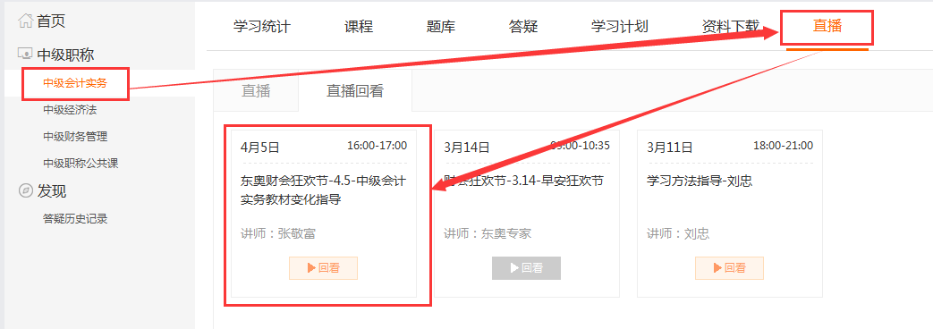 直播觀看流程