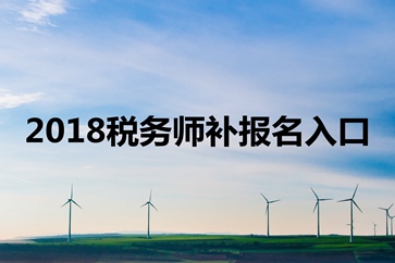 2019年稅務(wù)師補(bǔ)報(bào)名能報(bào)上嗎？