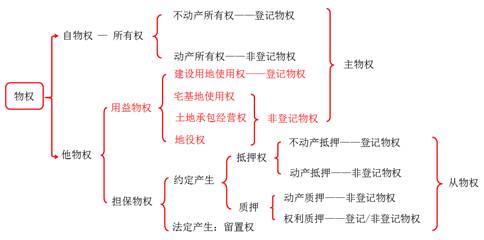 物權(quán)的分類(lèi)