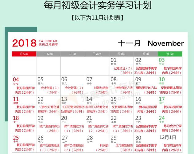 名師督學(xué)：初級(jí)會(huì)計(jì)實(shí)務(wù)11月備考計(jì)劃