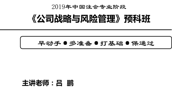 公司戰(zhàn)略與風(fēng)險管理