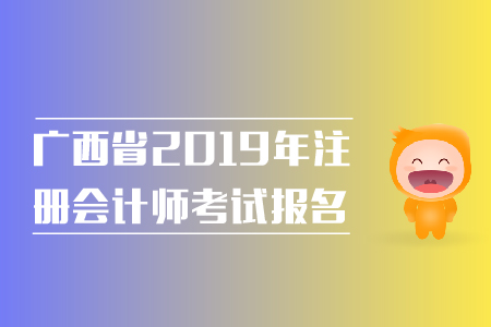 廣西省2019年注冊會計師考試報名費用是多少？