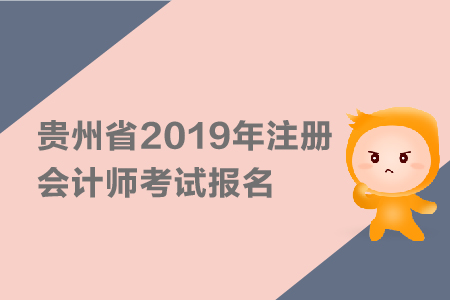 貴州省2019年注冊(cè)會(huì)計(jì)師考試報(bào)名條件公布了嗎？