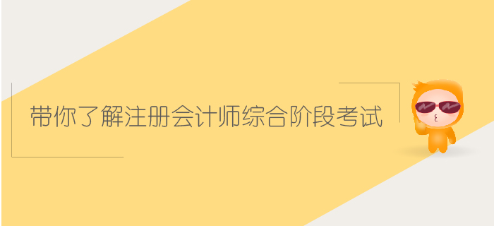 一文帶你了解注冊會計(jì)師綜合階段考試