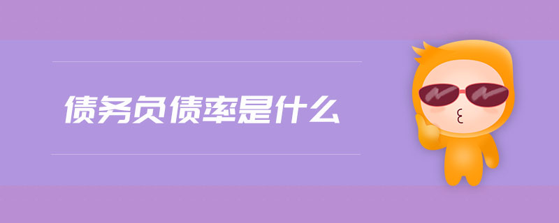 債務(wù)負債率是什么