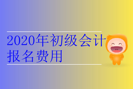 2020年貴州省銅仁市初級會計報名費用是多少？