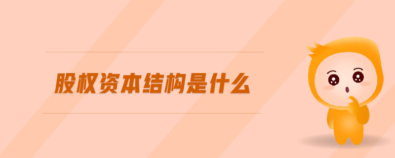 股權資本結構是什么