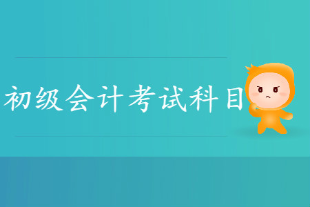 初級會計(jì)考試科目有電算化嗎？