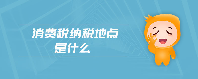 消費稅納稅地點是什么