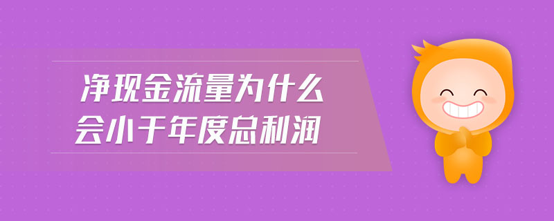 凈現(xiàn)金流量為什么會小于年度總利潤