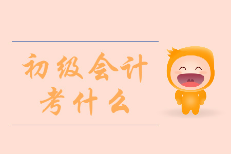 重慶2020年初級(jí)會(huì)計(jì)考試考什么？