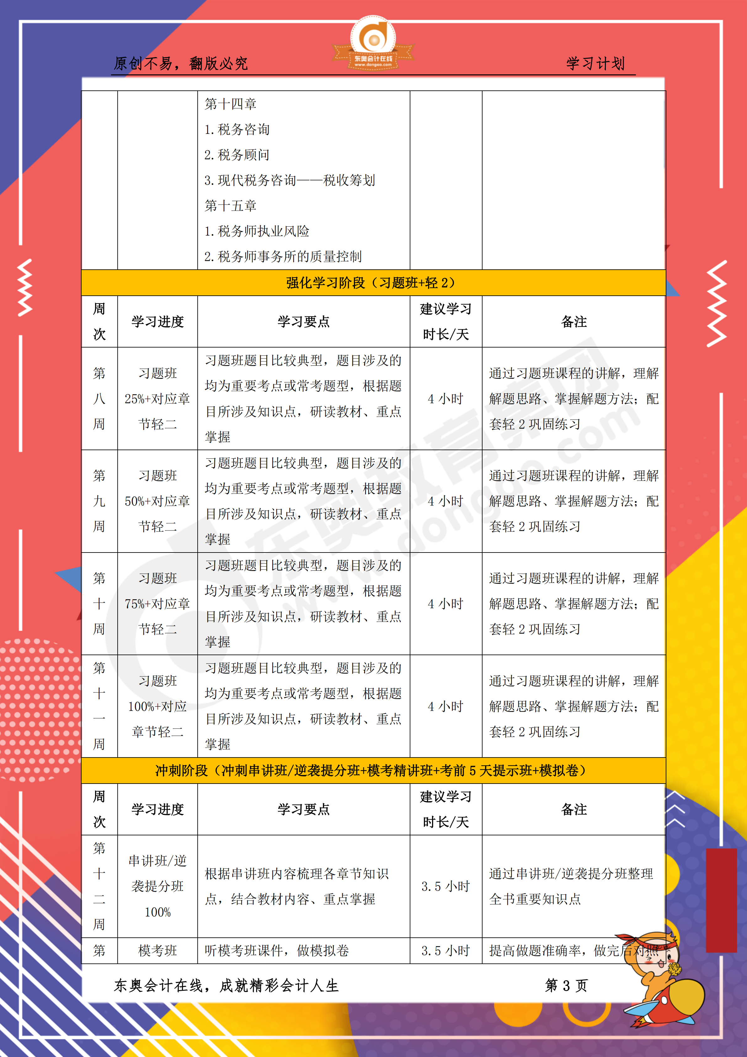 《涉稅服務(wù)實(shí)務(wù)》百天通關(guān)計劃