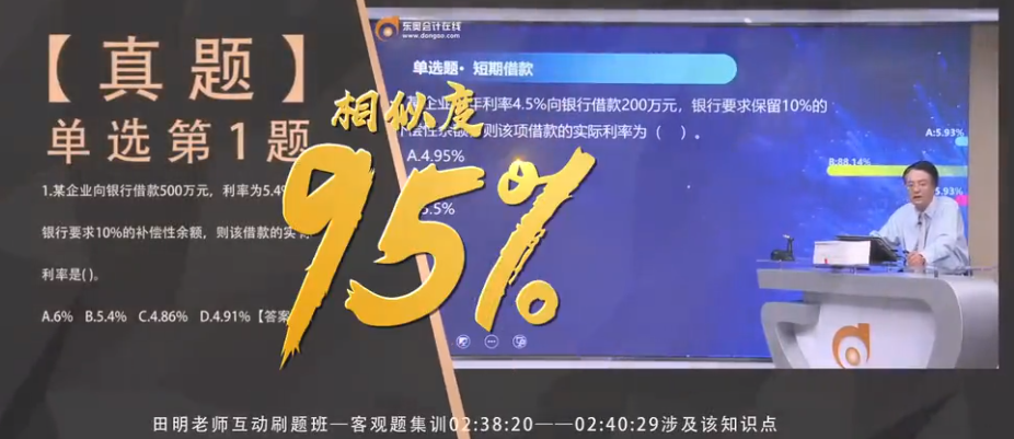 逆襲提分班財(cái)務(wù)管理