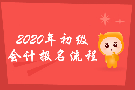 2020年初級(jí)會(huì)計(jì)職稱(chēng)考試報(bào)名方式和報(bào)名流程是什么？