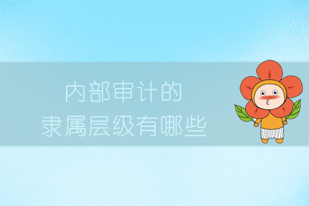 內(nèi)部審計(jì)的隸屬層級有哪些？