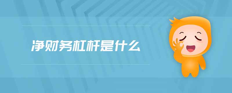 凈財務杠桿是什么