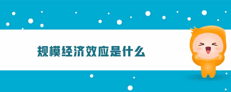 規(guī)模經(jīng)濟(jì)效應(yīng)是什么