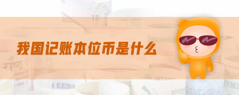我國(guó)記賬本位幣是什么