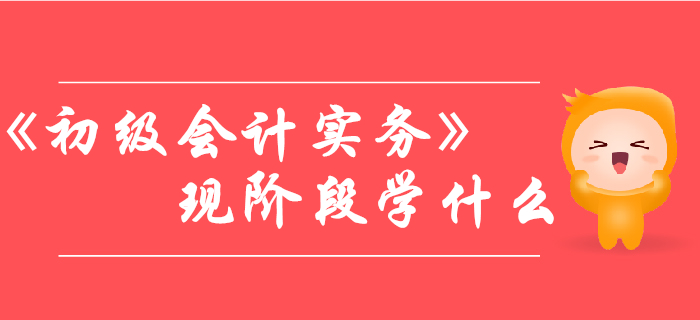 現(xiàn)階段備考《初級(jí)會(huì)計(jì)實(shí)務(wù)》，需要學(xué)習(xí)哪些內(nèi)容？