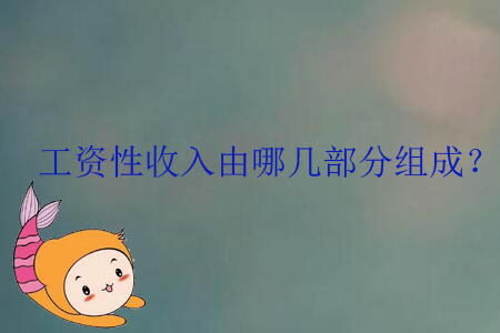 工資性收入由哪幾部分組成？