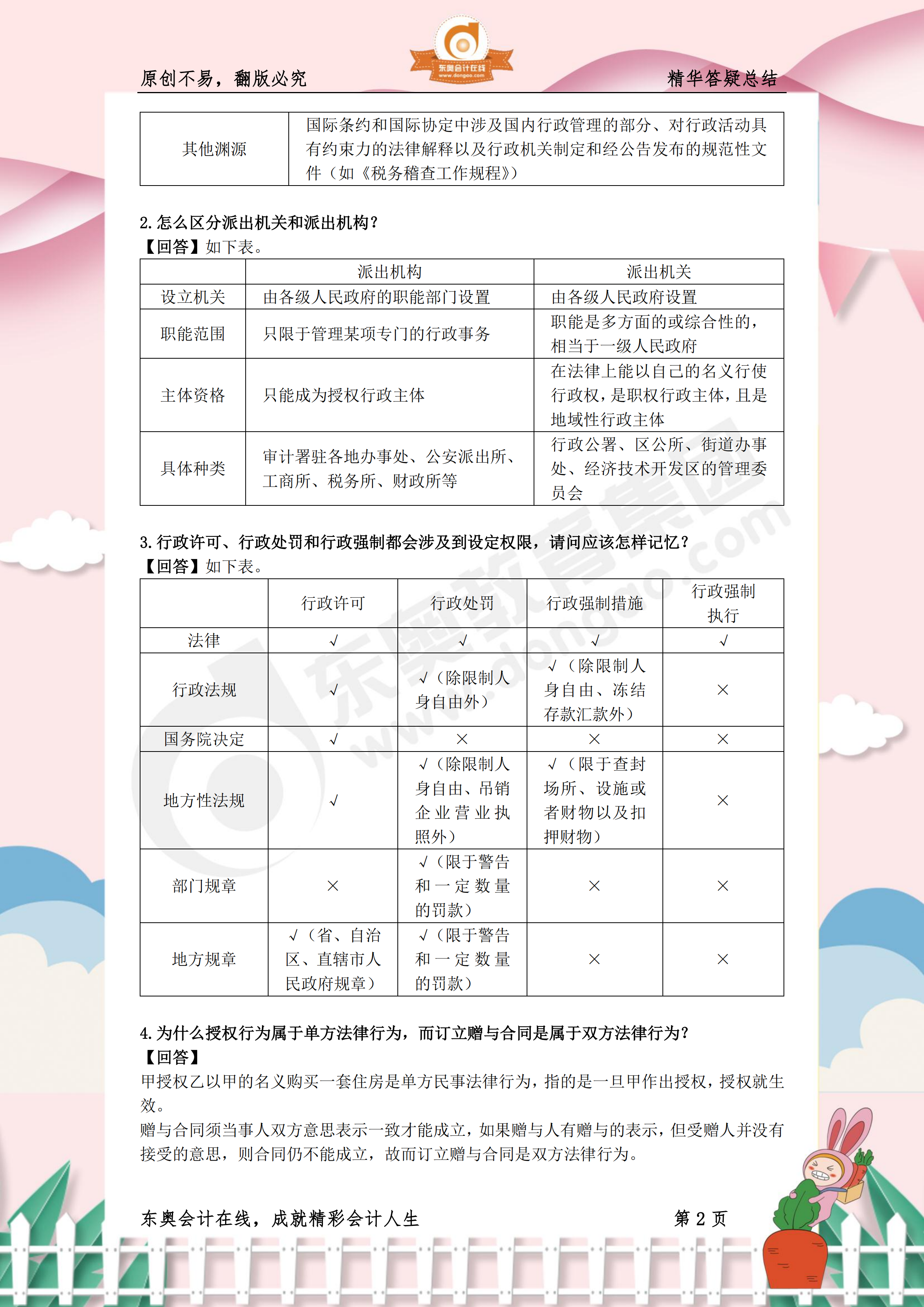 《涉稅服務相關法律》熱門答疑精華2