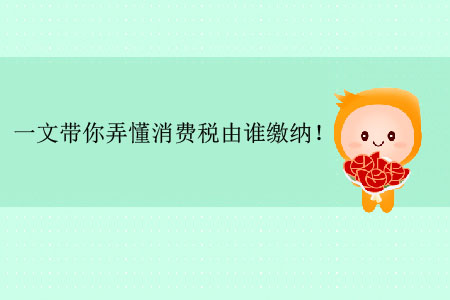 一文帶你弄懂消費(fèi)稅由誰繳納！
