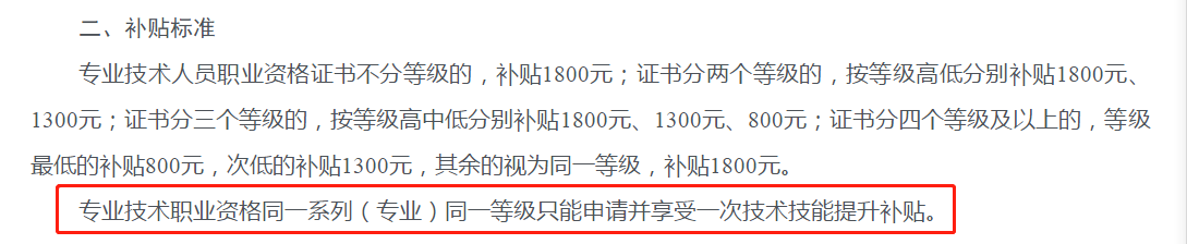 如果同時(shí)擁有初、中級經(jīng)濟(jì)師證書，可以申領(lǐng)2次嗎？