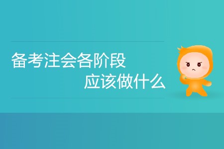 新手攻略！備考注會各階段應(yīng)該做什么？