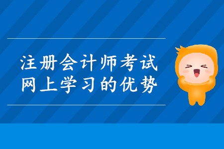 2020年注會(huì)考試網(wǎng)上學(xué)習(xí)的優(yōu)勢(shì)有哪些？