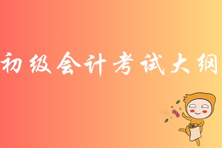 初級會計2020年考試大綱可以當(dāng)教材用嗎?