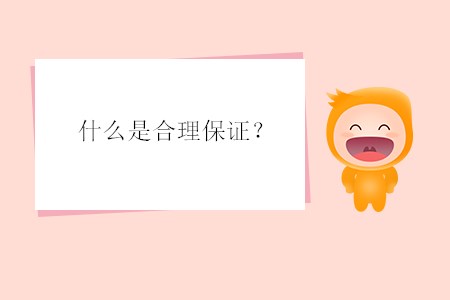 什么是合理保證？