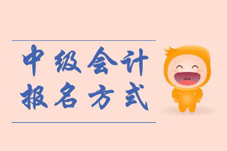 安徽2020年中級(jí)會(huì)計(jì)考試報(bào)名方式是什么？