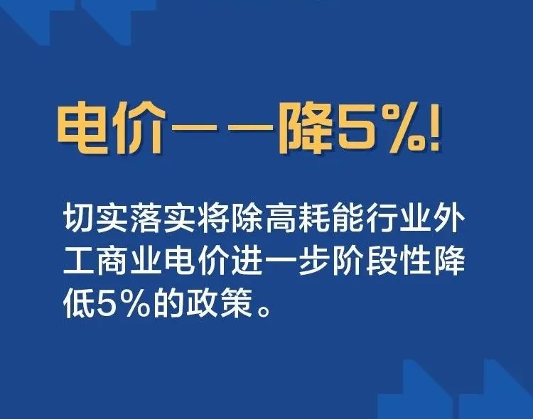 電價(jià)——降5%