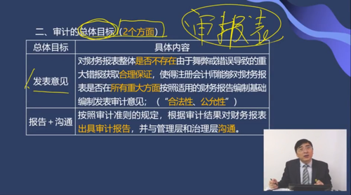 審計的總體目標(biāo)