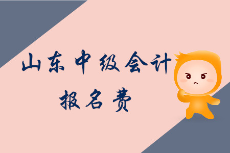 山東中級會計報名費2020年是多少錢？