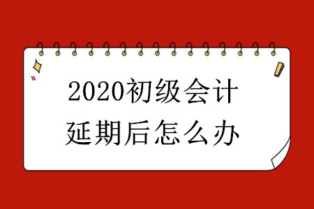 2020年初級會計師考試推遲后該怎么辦？