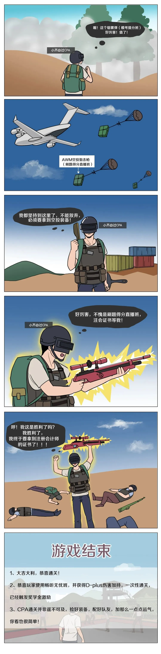 如果將備考CPA比作一場游戲，你有把握在游戲中獲勝嗎？