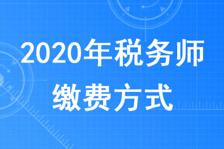 2020年稅務師繳費方式有哪些？