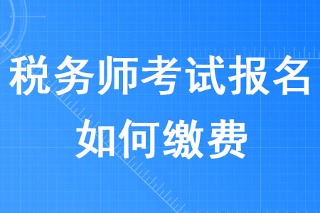 2020年稅務(wù)師考試報(bào)名如何繳費(fèi)？
