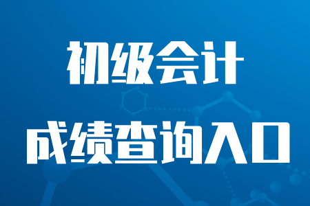 2020年初級(jí)會(huì)計(jì)成績查詢?nèi)肟谑侨珖鴷?huì)計(jì)資格評(píng)價(jià)網(wǎng)嗎？