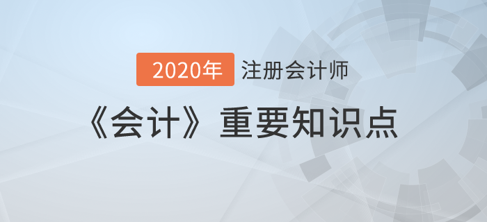 收入_2020年注會(huì)《會(huì)計(jì)》重要知識(shí)點(diǎn)