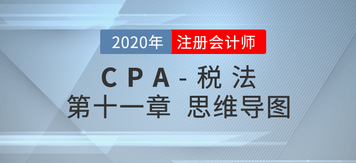 2020年注會(huì)《稅法》第十一章思維導(dǎo)圖及自測習(xí)題