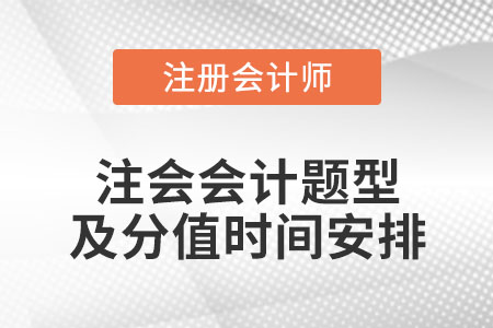注會會計(jì)題型及分值時(shí)間安排