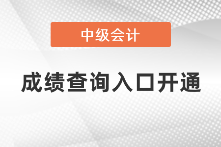 安徽2020年中級(jí)會(huì)計(jì)成績(jī)查詢?nèi)肟谝验_(kāi)通，點(diǎn)擊查分