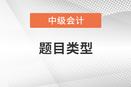 中級(jí)會(huì)計(jì)師題目類(lèi)型
