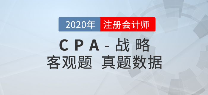 2020年戰(zhàn)略客觀題難不難？真題數(shù)據(jù)分析速了解！