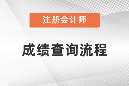 2020年注冊會(huì)計(jì)師成績查詢方法是什么