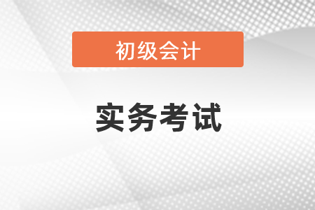 2021年初級會計實務(wù)考試