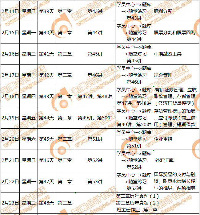 CMA備考計(jì)劃