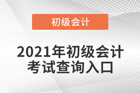 2021年初級會計考試在哪里查詢成績？
